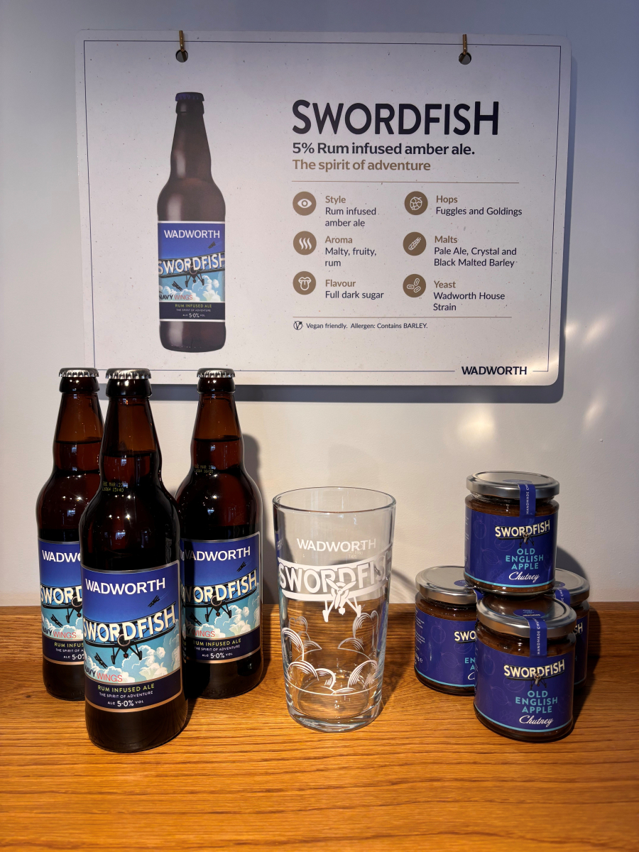 Swordfish Pint Glass