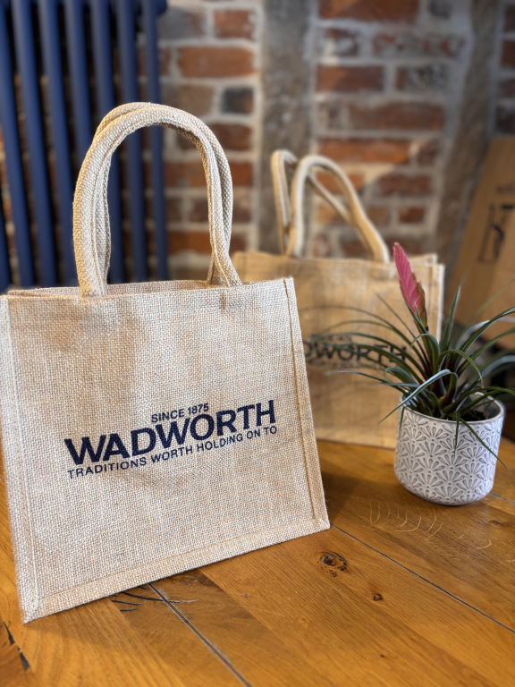 Wadworth 6 Bottle Jute Bag